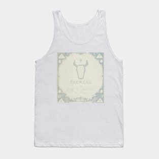 Taurus Tarot Tank Top